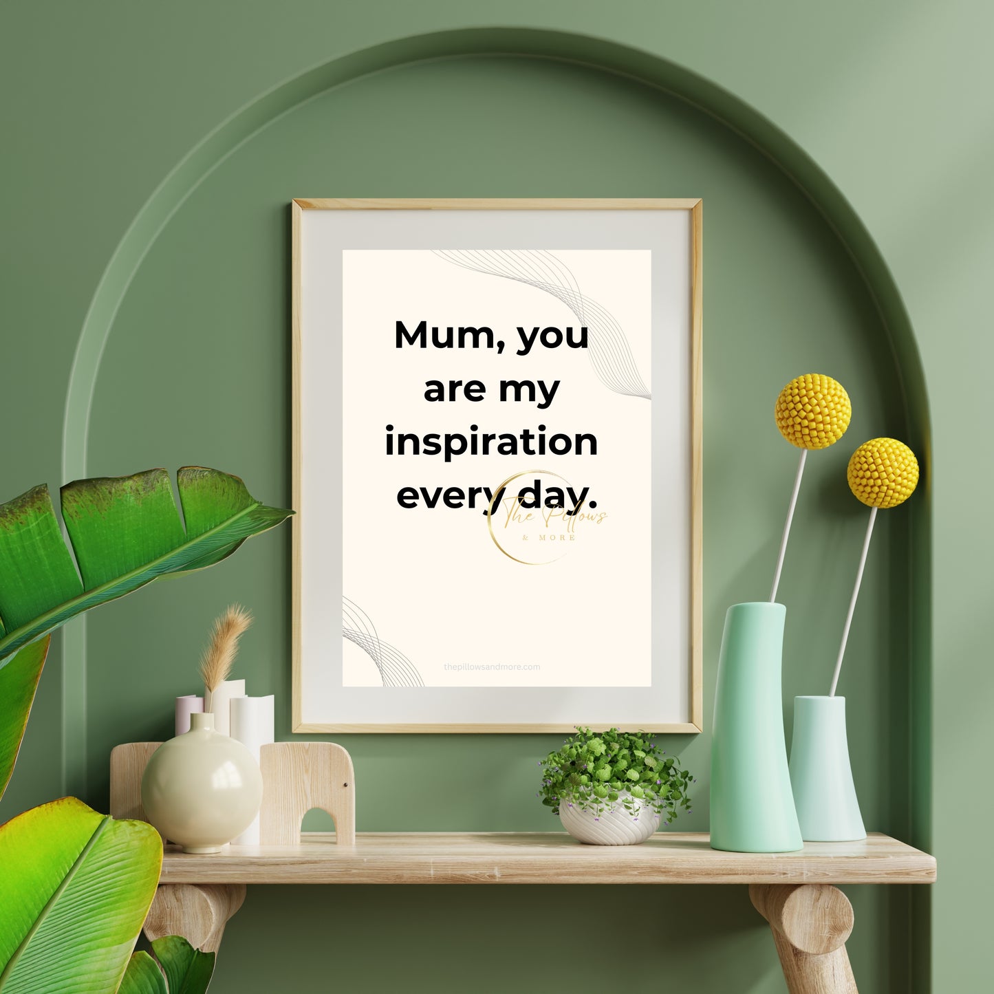 Mum Inspiration Quote Printable | Minimalist Wall Art Download