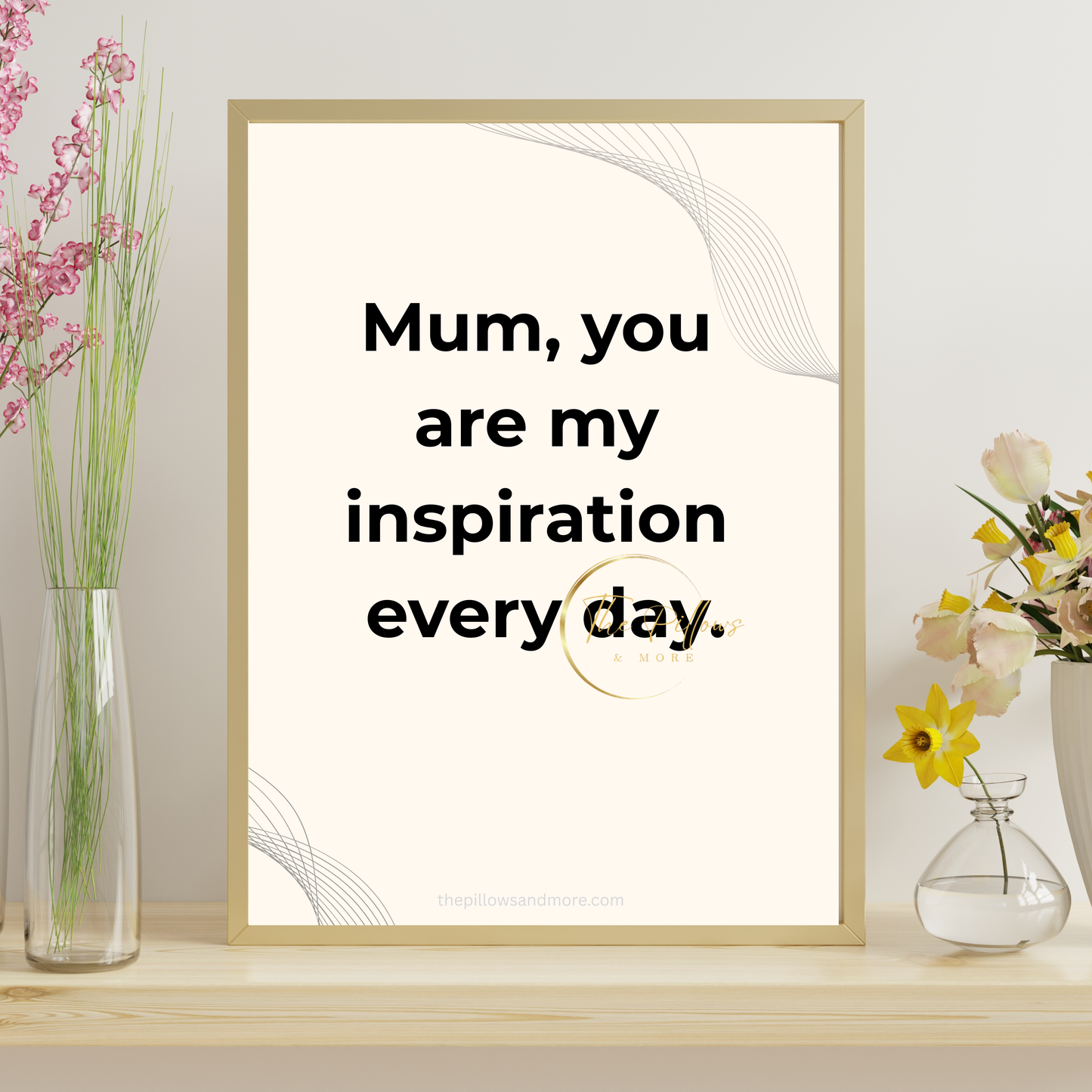 Mum Inspiration Quote Printable | Minimalist Wall Art Download